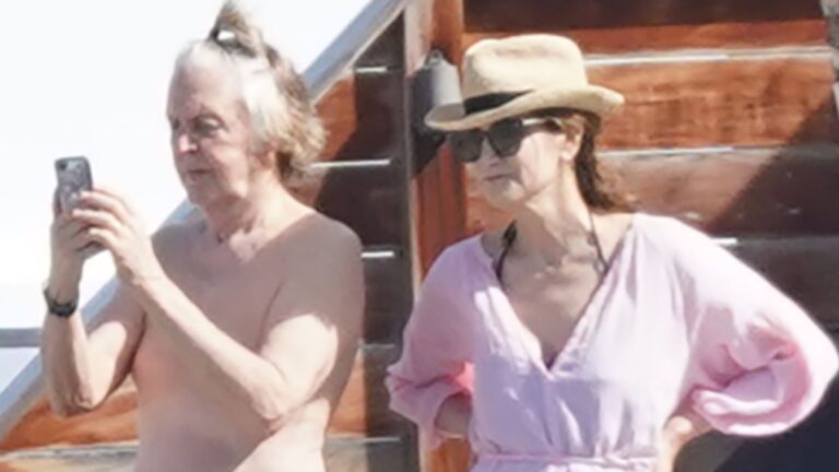 Sir Paul McCartney was seen in St. Barts with a brand-new look.