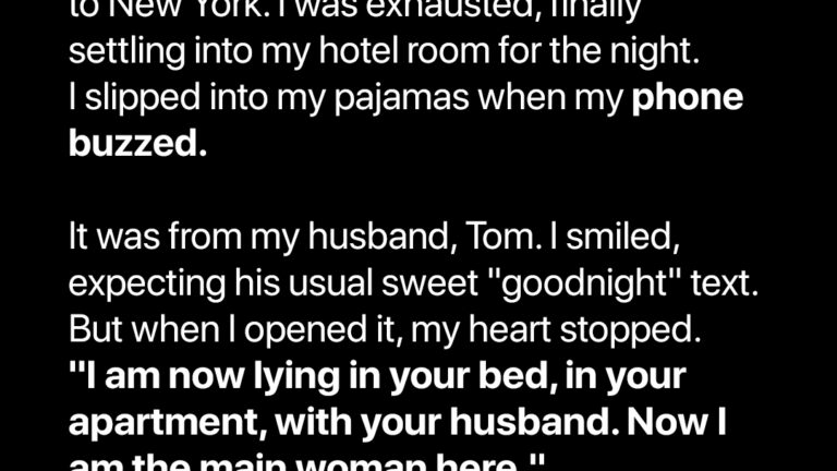 ‘I Am Now Lying in Your Bed, in Your Apartment, with Your Husband’: I Received This Message While on a Business Trip in Another City
