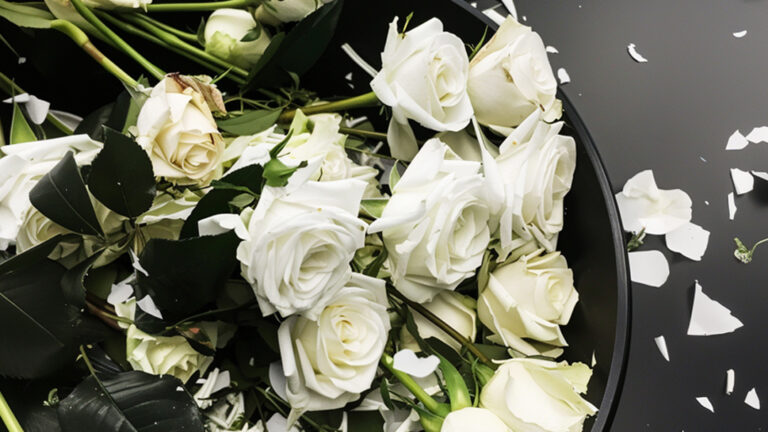 Alguien Me Envió Un Ramo De Rosas Blancas Con Una Nota – Al Leerla, Las Tiré A La Basura