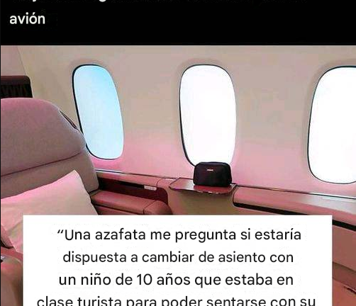 Una Mujer Le Dice No A Cambiar De Asiento En El Avión Para Que Su Familia Esté Junta
