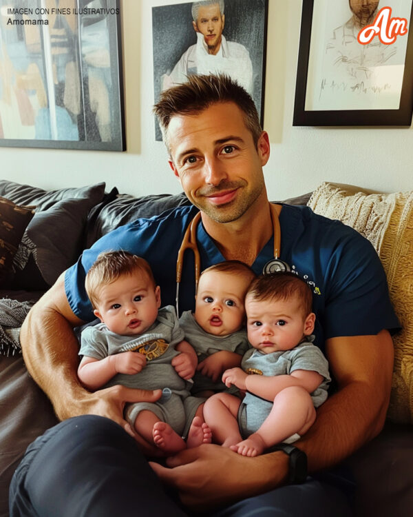 Doctor Raises Triplets After Mom Dies In Childbirth, Biological Dad Appears In 5 Years – Story of the Day