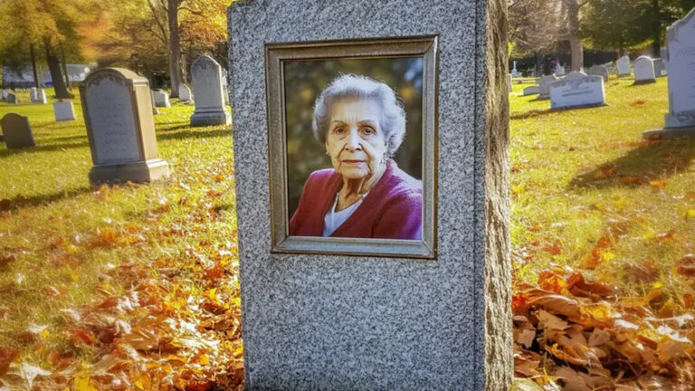 Before She Died, Grandma Asked Me to Clean the Photo on Her Headstone a Year After Her Passing — I Finally Did So and Was Stunned by What I Found