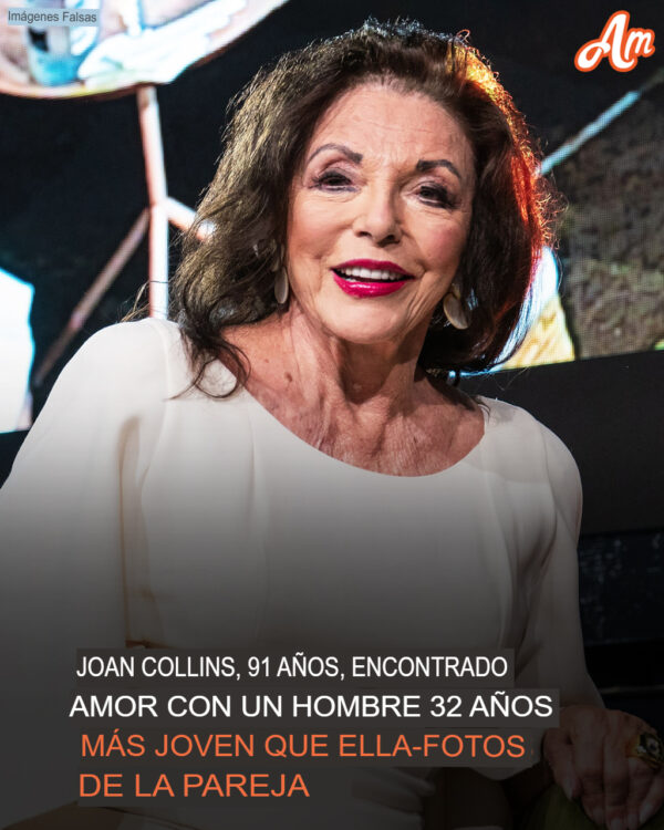 Joan Collins, de 91 años, que enfrentó la desgracia en 4 matrimonios, encontró el amor con un gerente de teatro 32 años menor que ella – Fotos de la pareja