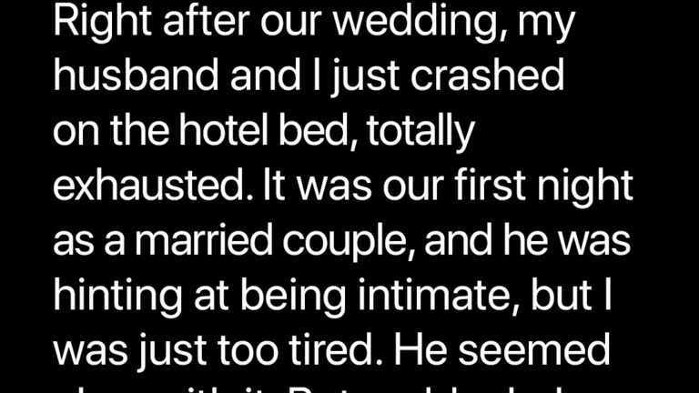 My Husband Turned Our Wedding Night into a Catastrophe – Story of the Day