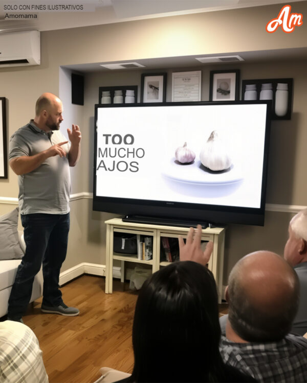 Mi marido se burló de mis habilidades culinarias con una presentación en PowerPoint