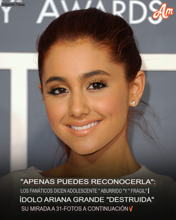 “Apenas puedes reconocerla”: la estrella de “Wicked”, Ariana Grande, expresa su preocupación por su apariencia “frágil”