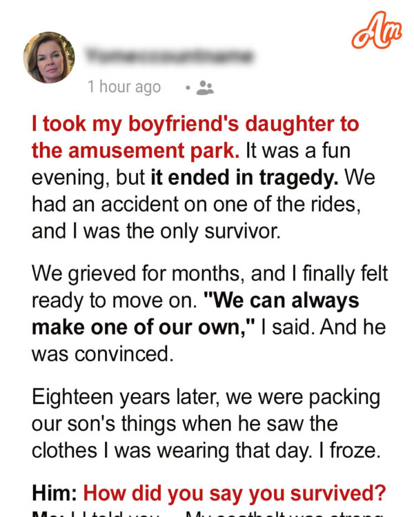 My Husband Asked Me Why I Survived a Tragedy That Happened 18 Years Ago and His Daughter Didn’t
