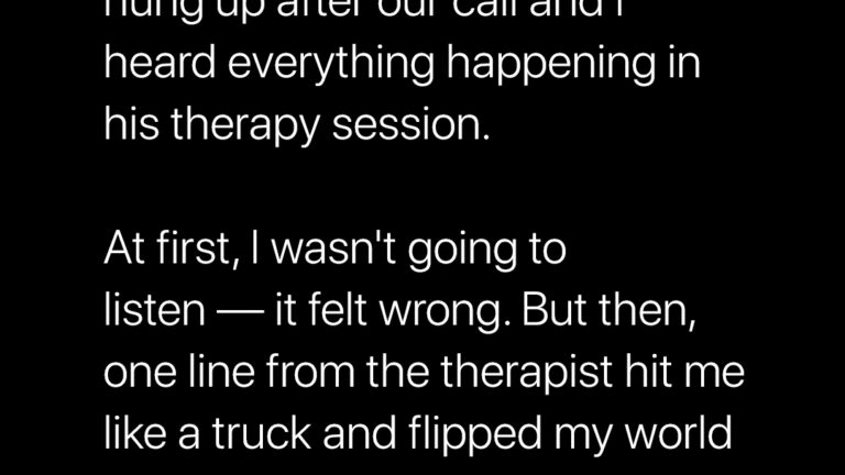 My Husband Forgot to Hang up the Phone before Starting His Therapy Session — What I Heard Made Me Rethink Our Marriage