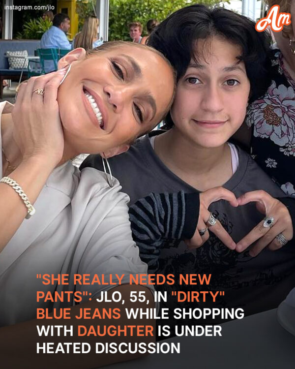 ‘She Really Needs New Pants’: Users Discuss Jennifer Lopez’s ‘Dirty’ Jeans on an Outing with Daughter Emme