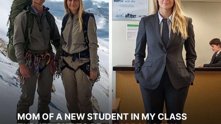 On Career Day, Teacher Sees His ‘Dead’ Wife Arriving with a New Kid — Story of the Day