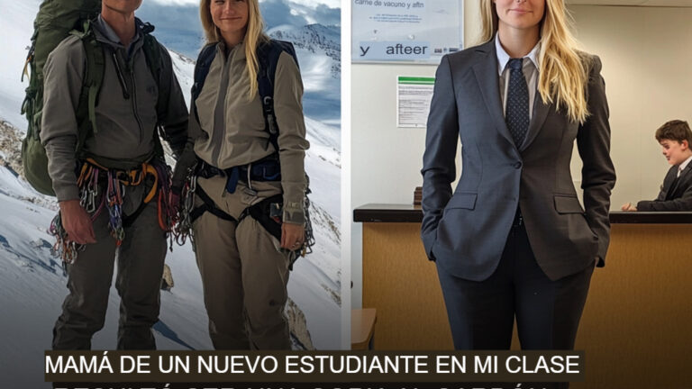 Español El día de las profesiones, un profesor ve a su esposa “muerta” llegar con un nuevo hijo — Historia del día