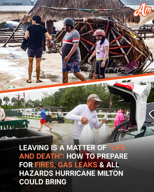 Leaving Is a Matter of ‘Life and Death’: How to Prepare for Fires, Gas Leaks & More Hazards Hurricane Milton Could Bring