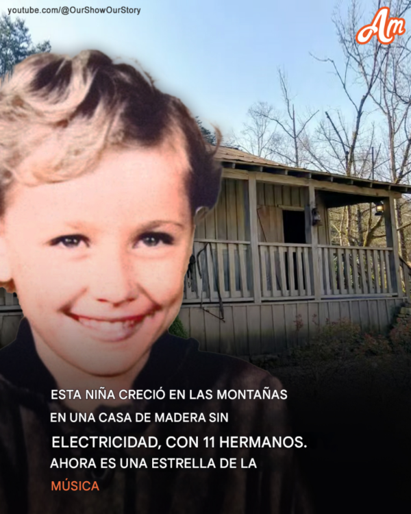 Esta niña era la cuarta de doce hijos de una familia pobre que vivía en las montañas sin electricidad. Ahora es una cantante famosa