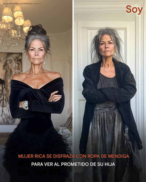 Una mujer adinerada se viste de mendiga para ver al prometido de su hija – Historia del día