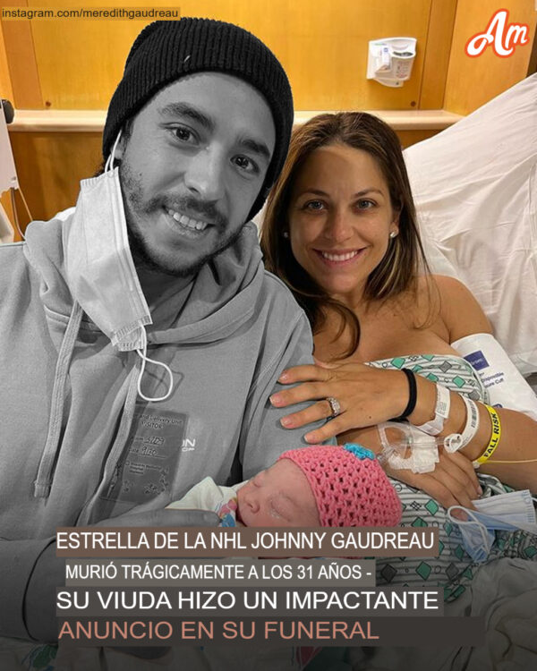 La Esposa De La Estrella De La Nhl Johnny Gaudreau, Meredith, Habla Después De Su Trágica Muerte A Los 31 Años