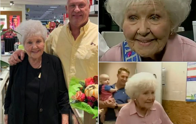 Melba Meba Retires After 74 Years at Texas Department Store Without Missing a Day!