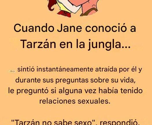 Cuando Jane conoció a Tarzán en la jungla: Una historia de descubrimiento y amor