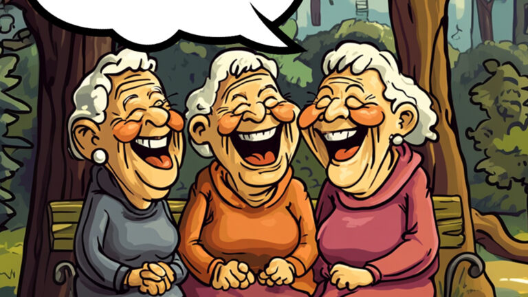 Humor de los años dorados: 7 chistes sobre abuelas y abuelos