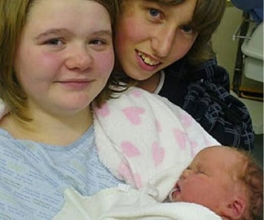 BRITAIN’S YOUNGEST PARENTS: AGE12 AND 13