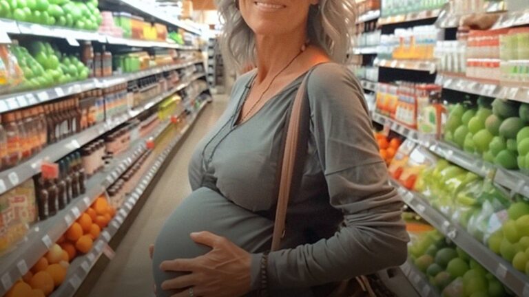 Neighbours Judge Pregnant 50-Year-Old behind Her Back