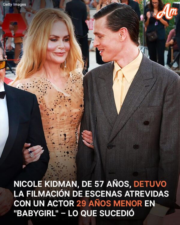 Por qué Nicole Kidman, de 57 años, tuvo que interrumpir el rodaje de “Babygirl” con atrevidas escenas protagonizadas por un actor de 28 años