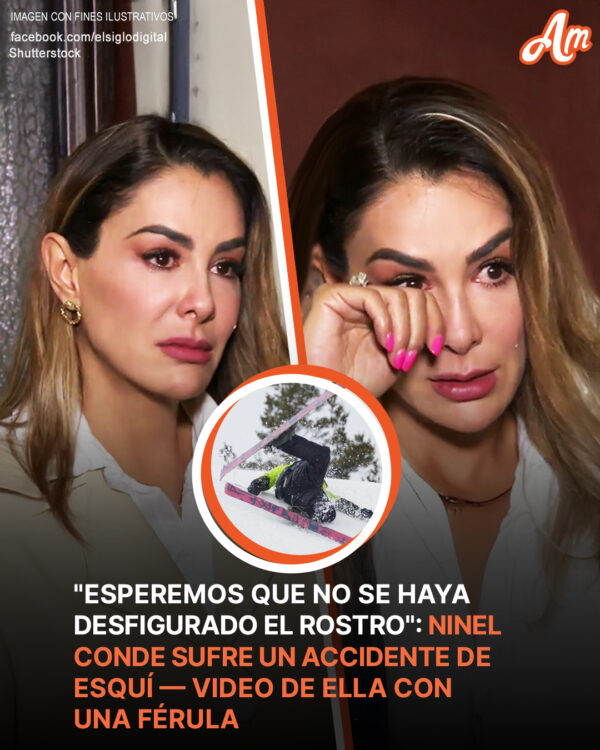 Ninel Conde sufre grave lesión en accidente de esquí – Cuál es su estado