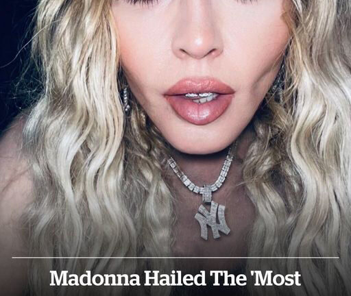 The legendary Queen of Pop Praised as the Most Beautiful