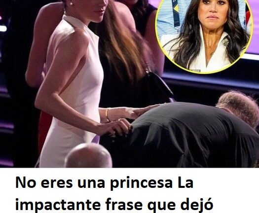 “NO ERES UNA PRINCESA”: La impactante frase que confundió a Meghan Markle en los ESPY