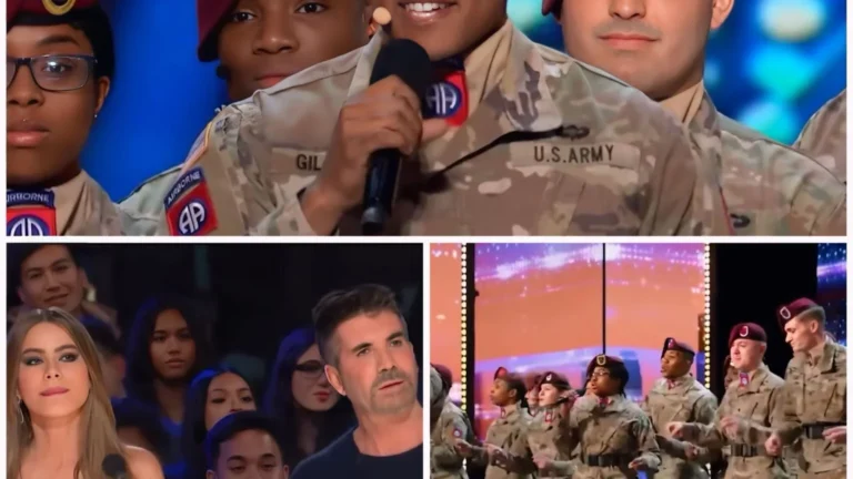 OMG .. This is the real patriot. No one had seen anything like it on this stage. Simon and the audience are shocked