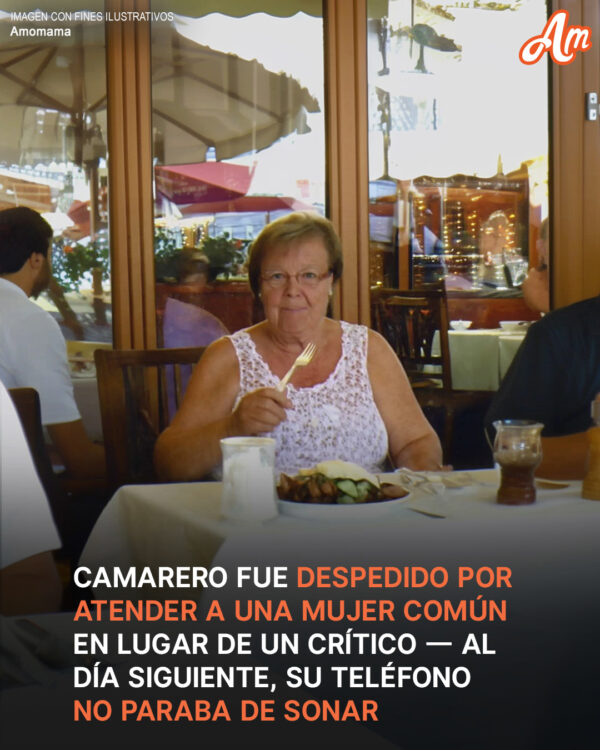 Mientras esperan a crítico gastronómico secreto, meseros ignoran a mujer de aspecto común sin saber que es ella – Historia del día