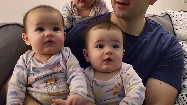 Padre soltero lucha por criar a sus trillizos, un día descubre que no son suyos – Historia del día