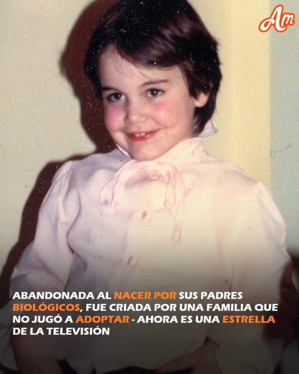 Esta niña fue abandonada por sus padres biológicos y entregada a una familia que no planeaba adoptarla. Ahora, es una exitosa estrella de televisión.