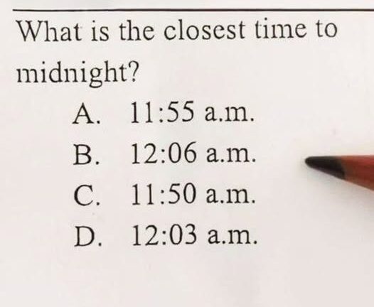 The Viral Math Puzzle: What’s the Closest Time to Midnight?