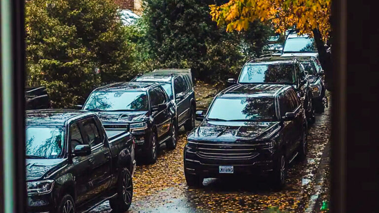 Pregnant Taxi Driver Takes a Homeless Man to the Hospital — Next Morning She Sees a Motorcade of SUVs Outside Her Window