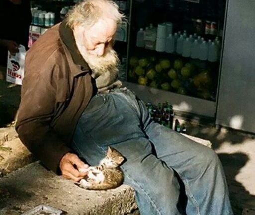 No tenía nada, pero luego vi lo que hizo por ella.