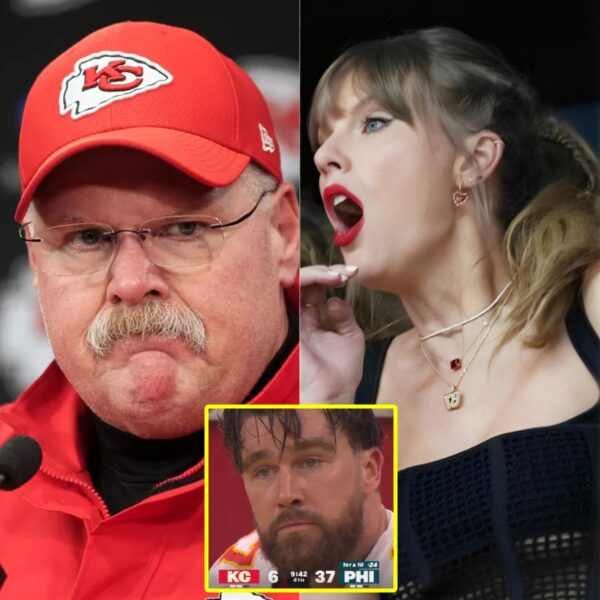 Según informes, Andy Reid prohíbe a Taylor Swift participar en los partidos de los Chiefs después de la derrota en el Super Bowl.
