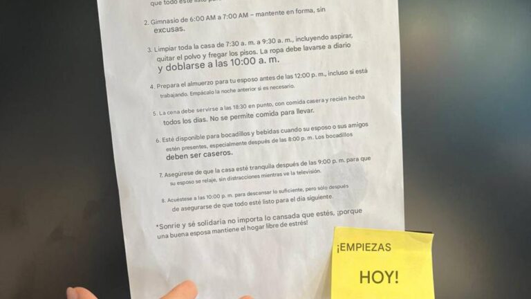 Mi esposo creó un nuevo horario para que yo fuera una mejor esposa — Le di una buena lección