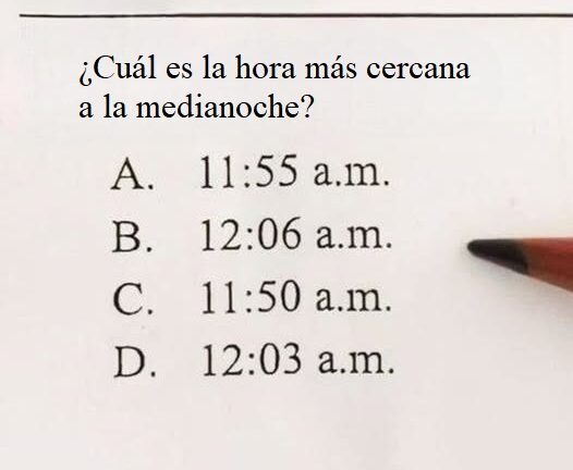 El acertijo matemático viral: ¿cuál es la hora más cercana a la medianoche?