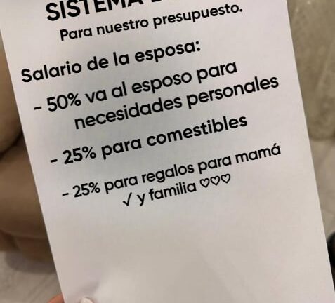 Unos días después de nuestra boda, mi nuevo esposo me dejó atónita: “¡Le daremos tu sueldo a mi mamá. Ella te enseñará a gastarlo bien!”.