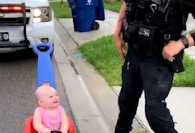 I “PULLED OVER” MY 10-MONTH-OLD IN HER TOY CAR—AND SOMEONE CALLED THE REAL COPS