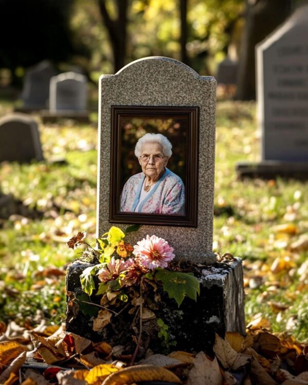Before She Died, Grandma Asked Me to Clean the Photo on Her Headstone a Year After Her Passing — I Finally Did So and Was Stunned by What I Found