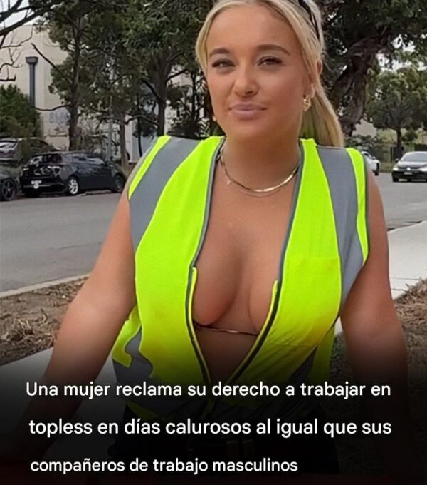 ¿Por qué esta trabajadora quiere deshacerse de su camisa?