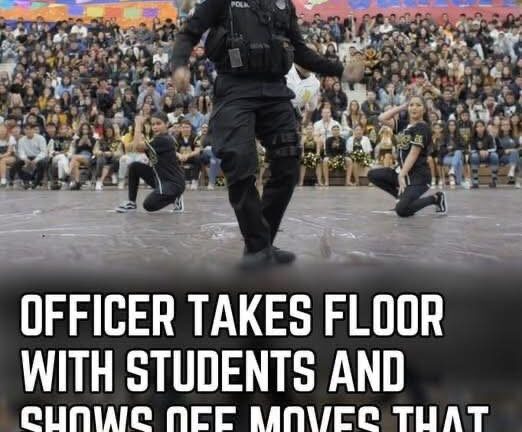 High School Resource Officer Has all the Right Moves(video)