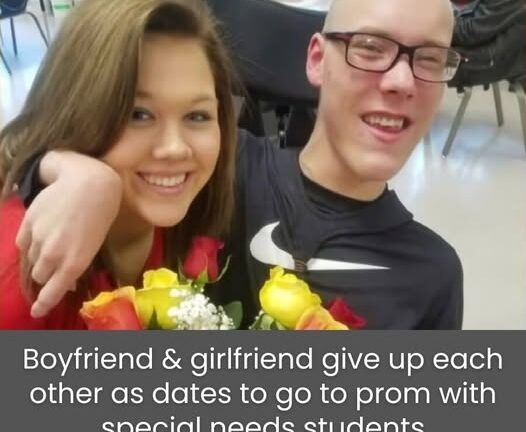 Boyfriend And Girlfriend Decide To Turn Each Other Down For The Prom So They Can Each Take A Special Needs Student