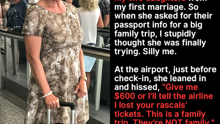My MIL Invited My Husband, Kids, and Me on a Family Trip, But at the Airport, She Gave Me an Outrageous Ultimatum