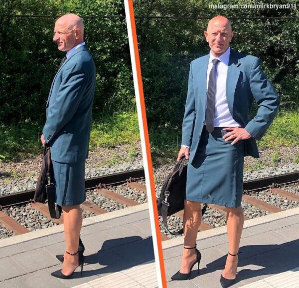 “A Man In A Skirt And High Heels”: Dad Of 3 Leads a Lifestyle Of a Woman!