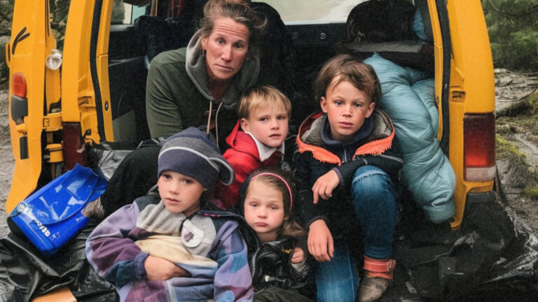 Millionaire Discovers His Daughter and Four Grandkids Have Been Living in a Car for Years — Story of the Day