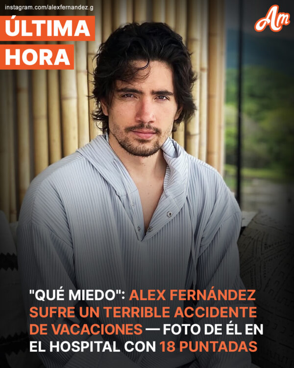 Alex Fernández, hijo de “El Potrillo”, sufre terrible accidente durante sus vacaciones en Estados Unidos