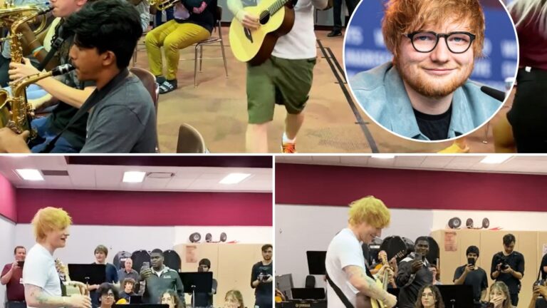 Ed Sheeran Shocked A Classroom Of Young Kids In Tampa With Free Tickets And Donating Guitars