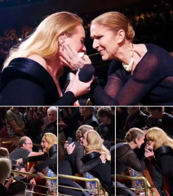 Adele Gasped Then Cried When She Saw Celine Dion Sitting In The Audience